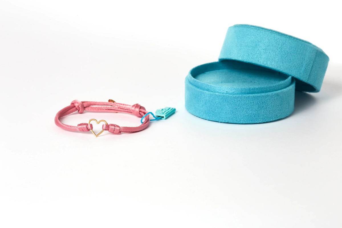 Bracciale Satin-Line con cuore