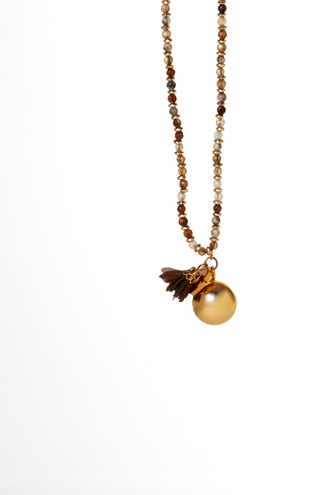 Collana artigianale - Collezione Essenza- Tonalità Terra