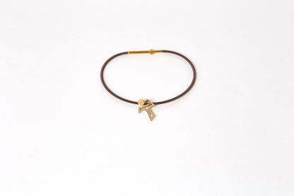 Bracciale in acciaio con croce