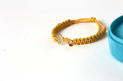 Bracciale Eco-Line con margherita