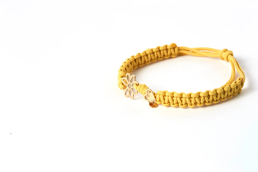 Bracciale Eco-Line con margherita