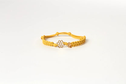 Bracciale Eco-Line con margherita