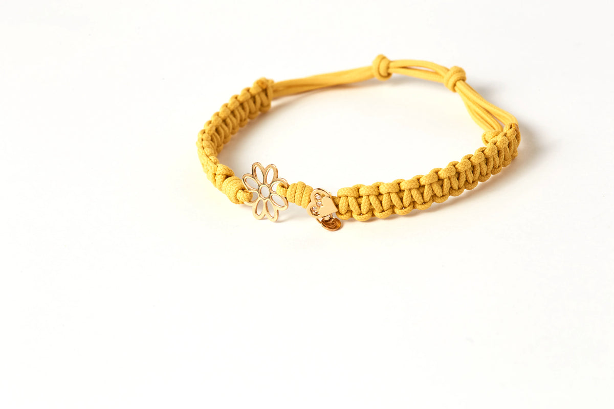 Bracciale Eco-Line con margherita